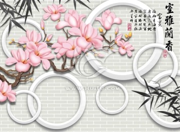 3D壁畫 雅舍蘭香