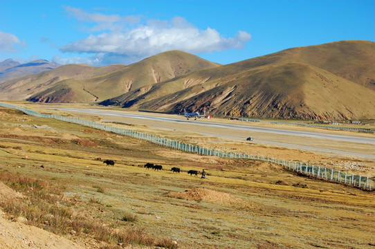 西藏昌都邦达机场