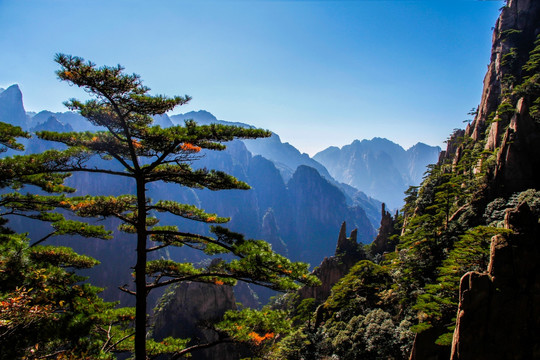 黄山西海大峡谷风光