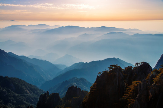 黄山风光