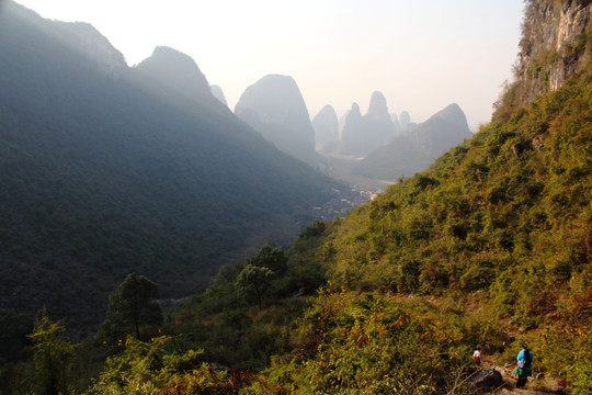 奇峰镇风光