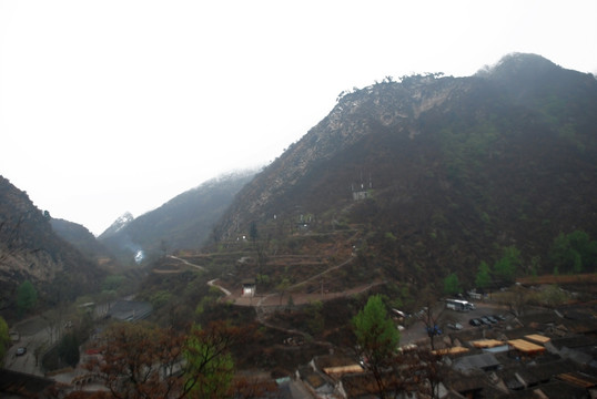 爨底下高山风景