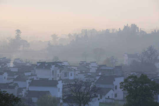 乡村的早晨