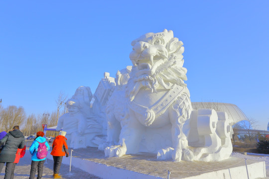 哈尔滨太阳岛雪博会