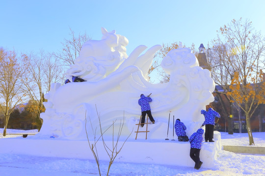 哈尔滨太阳岛雪博会