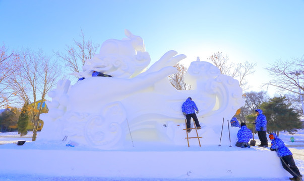 哈尔滨太阳岛雪博会