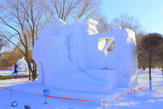 哈尔滨太阳岛雪博会