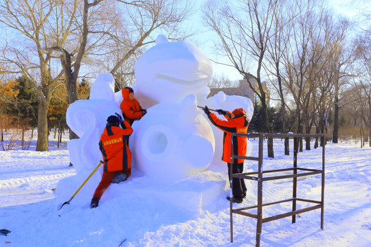 哈尔滨太阳岛雪博会