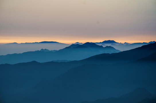 九仙山之晨