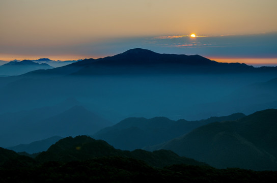 九仙山日出