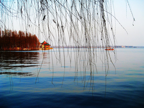 冬日的武汉东湖