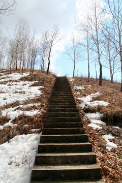 山坡小路