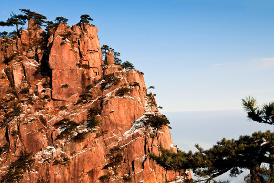 冬景 黄山风光 黄山