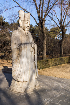 十三陵神路雕像
