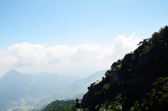 明月山风光