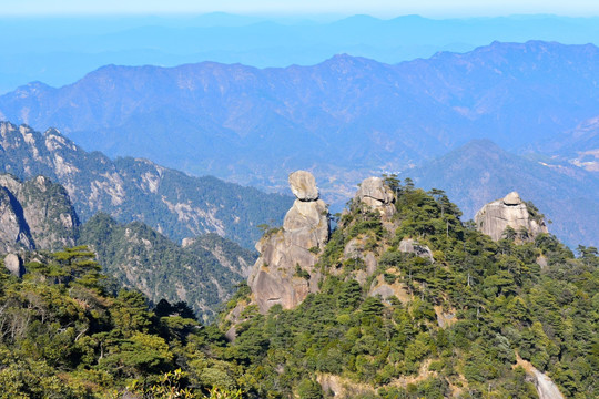 三清山 东方女神