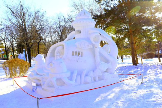 哈尔滨太阳岛雪博会