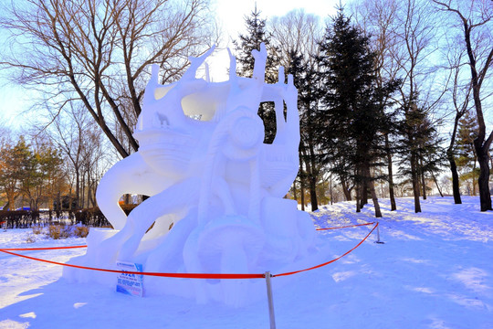 哈尔滨太阳岛雪博会