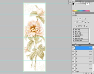 背景墻六合一組花