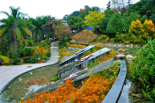 龙岩莲花山公园入口景观设计