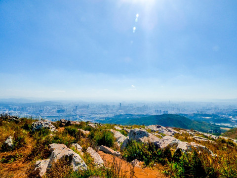 山 城市远眺