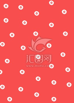 可愛(ài)童趣愛(ài)心插畫圖案psd分層
