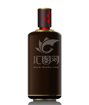 噴涂玻瓶效果圖
