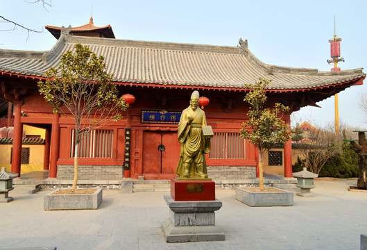 畢昇銅塑像