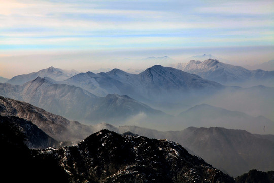 冬景 黄山风光