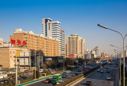 北京北四环东路 北京街道