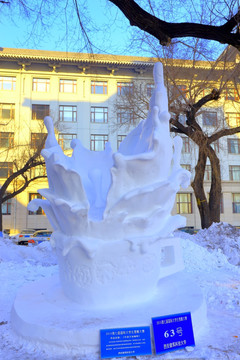 国际大学生雪雕大赛