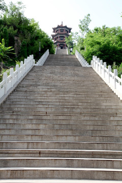 高阳山天梯