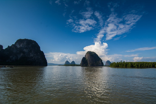 泰国攀牙湾风景