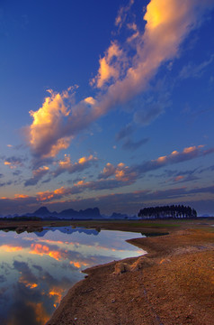 夕阳 风景