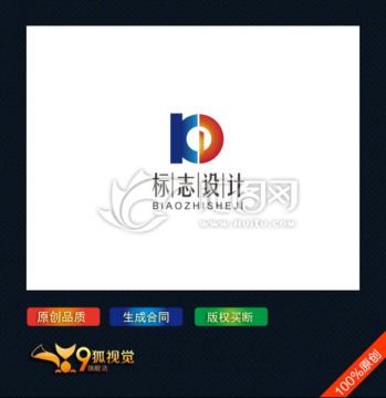 字母KD logo設(shè)計(jì)