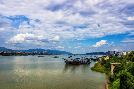 西江风景