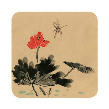 荷花蜻蜓夏亦儂