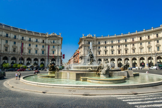 意大利罗马共和广场