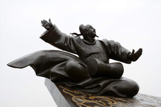 唐玄宗雕像