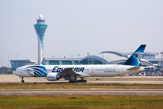 埃及航空 波音777飞机