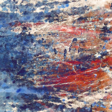 抽象裝飾畫