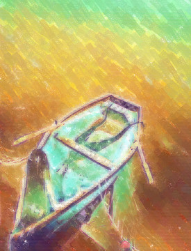 風(fēng)景無框油畫