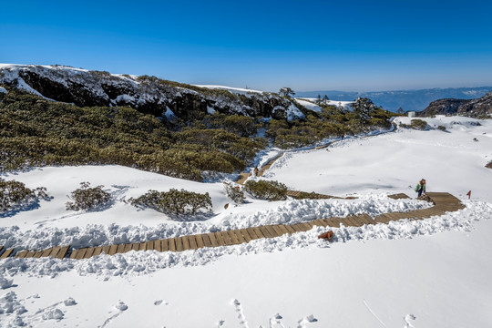 禄劝轿子雪山