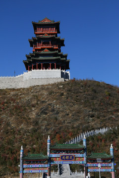 北京定都阁风景区