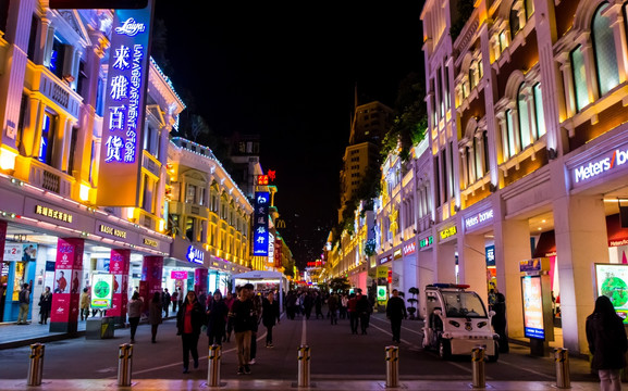 中山路步行街 厦门中华城夜景