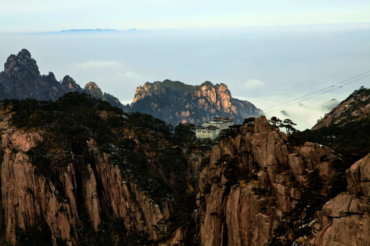 冬景 黄山风光