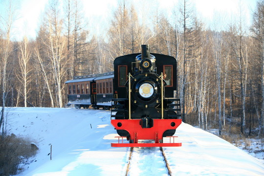 林海雪原小火车