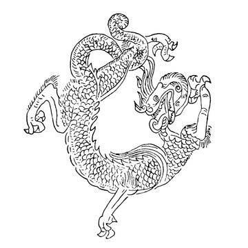 中國龍紋