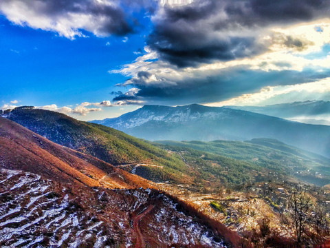 鲁甸风景