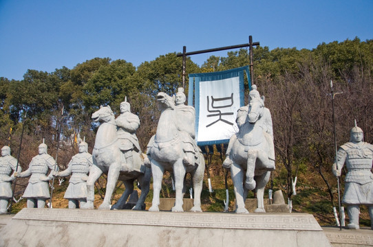 吴国雕像